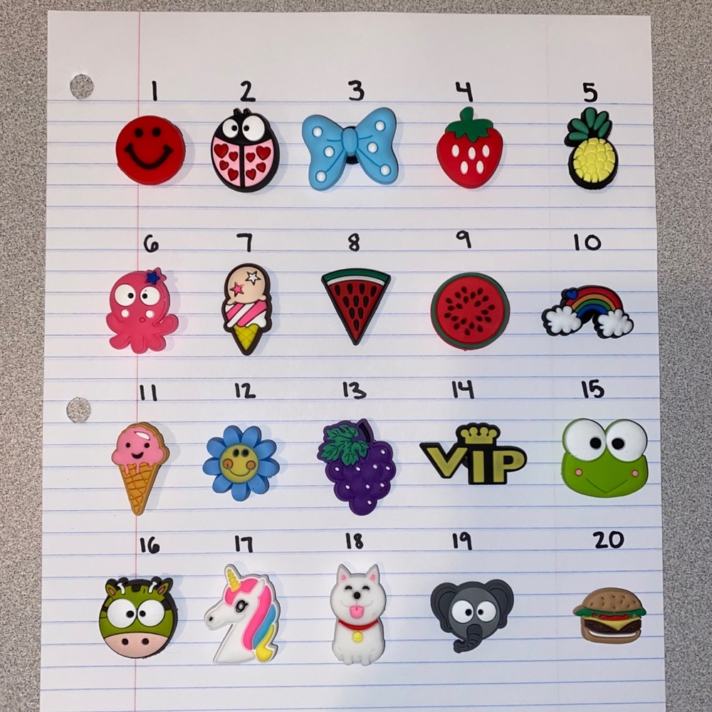 Jibbitz (All Jibbitz combined)